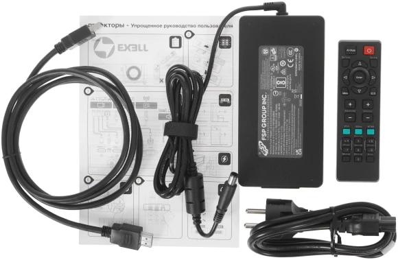 Проектор Exell EXD102Z DLP 4100Lm LS (1024x768) 3500000:1 ресурс лампы:30000часов 1xUSB typeA 2xHDMI 2.9кг