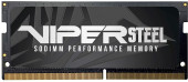 Память DDR4 8Gb 3200MHz Patriot PVS48G320C8S Steel Series RTL PC4-25600 CL22 SO-DIMM 260-pin 1.2В single rank с радиатором Ret Память DDR4 8Gb 3200MHz Patriot PVS48G320C8S Steel Series RTL PC4-25600 CL22 SO-DIMM 260-pin 1.2В single rank с радиатором Ret