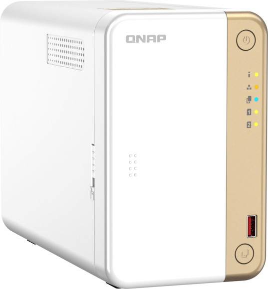 Сетевое хранилище NAS Qnap Original TS-262-4G 2-bay настольный Celeron N4505 Сетевое хранилище NAS Qnap Original TS-262-4G 2-bay настольный Celeron N4505
