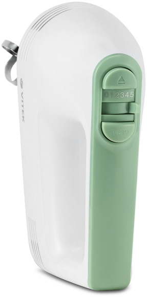 Миксер ручной Vitek VT-1405 400Вт белый/салатовый