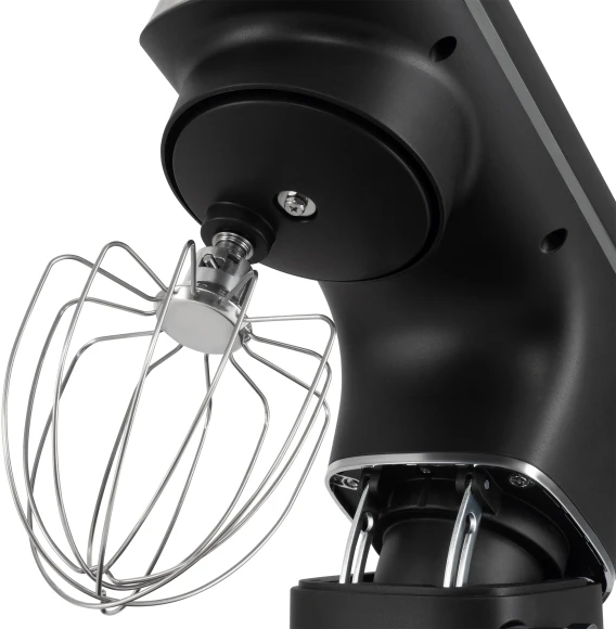 Кухонная машина Hyundai HYM-S8591 планетар.вращ. 1500Вт черный/серебристый