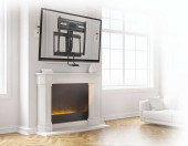 Кронштейн для телевизора Kromax ATLANTIS-99 черный 40"-65" макс.35кг настенный поворот и наклон верт.перемещ. Кронштейн для телевизора Kromax ATLANTIS-99 черный 40"-65" макс.35кг настенный поворот и наклон верт.перемещ.