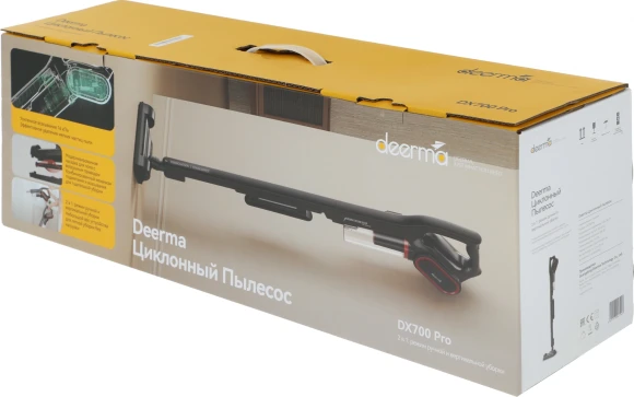 Пылесос ручной Deerma DX700 PRO 650Вт черный Пылесос ручной Deerma DX700 PRO 650Вт черный