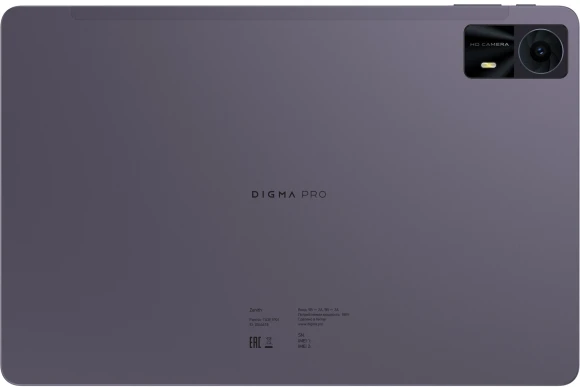 Планшет Digma Pro Zenith T606 (1.8) 8C RAM8Gb ROM256Gb 11" IPS 1920x1200 4G Android 14 графит 13Mpix 5Mpix BT WiFi microSD 1Tb 8000mAh 298hrs Планшет Digma Pro Zenith T606 (1.8) 8C RAM8Gb ROM256Gb 11" IPS 1920x1200 4G Android 14 графит 13Mpix 5Mpix BT WiFi microSD 1Tb 8000mAh 298hrs