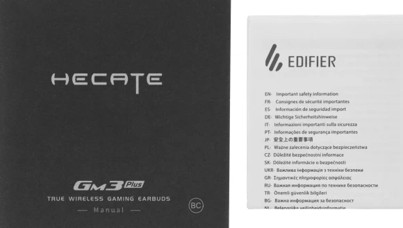 Наушники с микрофоном Edifier GM3 Plus белый вкладыши BT в ушной раковине Наушники с микрофоном Edifier GM3 Plus белый вкладыши BT в ушной раковине