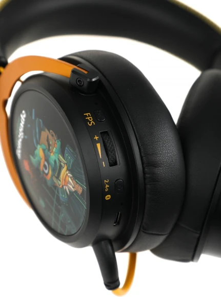 Наушники с микрофоном A4Tech Bloody MR595 Renegade черный/рисунок мониторные BT/Radio оголовье (MR595) Наушники с микрофоном A4Tech Bloody MR595 Renegade черный/рисунок мониторные BT/Radio оголовье (MR595)