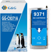 Картридж струйный G&G GG-C9371A №72 голубой (130мл) для HP HP Designjet T610, T770, T790eprinter, T1300eprinter, T1100, T1100PS, T1120, T1120PS, T1200, T1200PS, T1200HDMultifunction, T2300eMultifunction