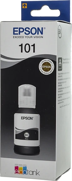 Чернила Epson 101 C13T03V14A черный 127мл для Epson L4150/L4160/L6160/L6170 Чернила Epson 101 C13T03V14A черный 127мл для Epson L4150/L4160/L6160/L6170