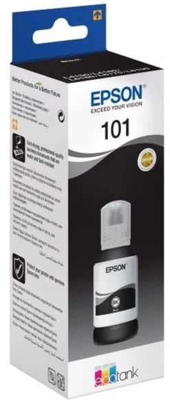 Чернила Epson 101 C13T03V14A черный 127мл для Epson L4150/L4160/L6160/L6170 Чернила Epson 101 C13T03V14A черный 127мл для Epson L4150/L4160/L6160/L6170