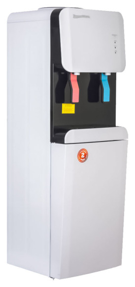 Кулер Aqua Work 105 LDR напольный электронный белый/черный