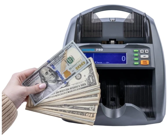 Счетчик банкнот Dors 750 RUS2 мультивалютный SYS-052631