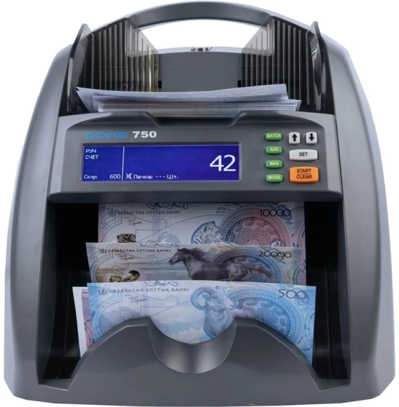 Счетчик банкнот Dors 750 RUS2 мультивалютный SYS-052631