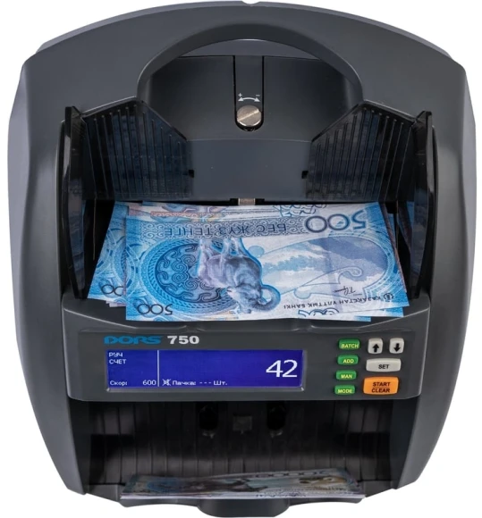 Счетчик банкнот Dors 750 RUS2 мультивалютный SYS-052631