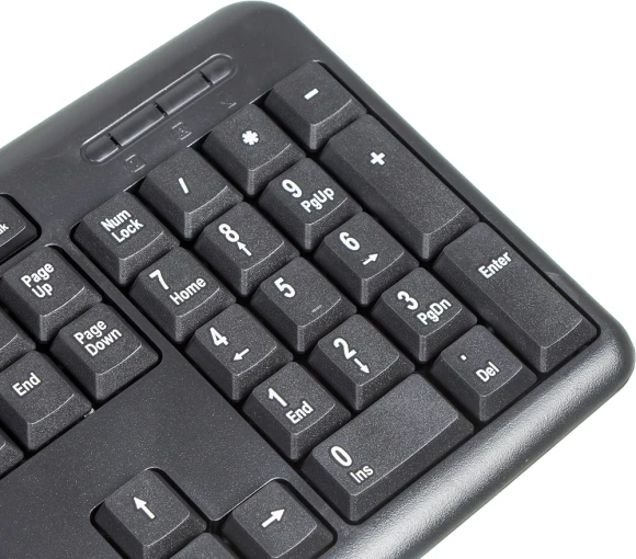 Клавиатура Оклик 180V2 черный USB (1185956)