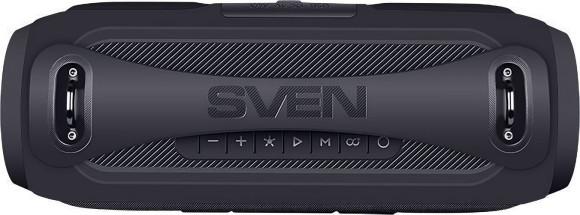 Колонка порт. Sven PS-380 черный 40W 2.0 BT/3.5Jack/USB 10м 3000mAh (SV-021290)