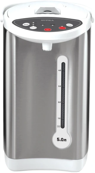 Термопот Supra TPS-5003 4л. 850Вт серебристый/белый