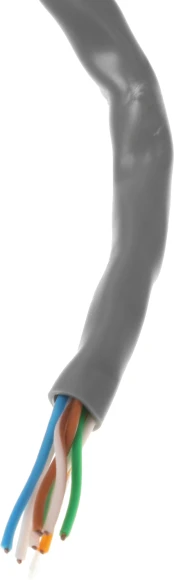 Кабель сетевой KingPrice KP-utp-c5e-0.5mm-CU-305m UTP 4 пары cat.5E solid 0.50мм Cu 305м серый