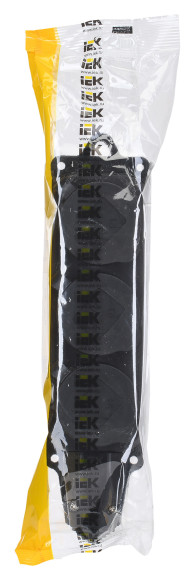 Блок силов. IEK Омега PKR61-016-2-K02 3розет. тройн. откр. зазем. крыш. IP44 черный (упак.:1шт) Блок силов. IEK Омега PKR61-016-2-K02 3розет. тройн. откр. зазем. крыш. IP44 черный (упак.:1шт)