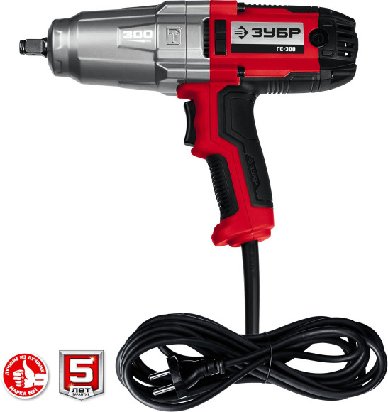 Гайковерт Зубр ГС-300 350Вт патрон:квад.1/2" Гайковерт Зубр ГС-300 350Вт патрон:квад.1/2"