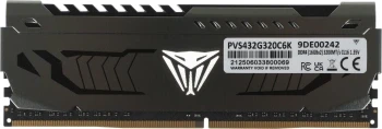 Память DDR4 2x16Gb 3200MHz Patriot PVS432G320C6K Viper Steel RTL Gaming PC4-25600 CL16 DIMM 288-pin 1.35В dual rank с радиатором Ret