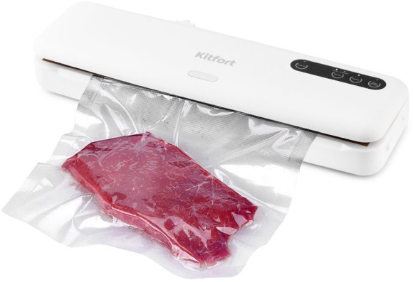 Вакуумный упаковщик Kitfort КТ-1509-2 130Вт белый