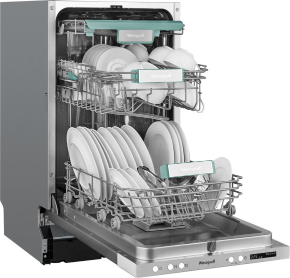 Посудомоечная машина встраив. Weissgauff BDW 4533 D 2100Вт узкая