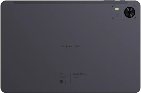 Планшет Digma Pro Zoom T606 (1.8) 8C RAM6Gb ROM128Gb 10.1" IPS 1920x1200 4G Android 14 темно-серый 13Mpix 5Mpix BT WiFi microSD 1Tb 7000mAh 24hr 298hrs Планшет Digma Pro Zoom T606 (1.8) 8C RAM6Gb ROM128Gb 10.1" IPS 1920x1200 4G Android 14 темно-серый 13Mpix 5Mpix BT WiFi microSD 1Tb 7000mAh 24hr 298hrs