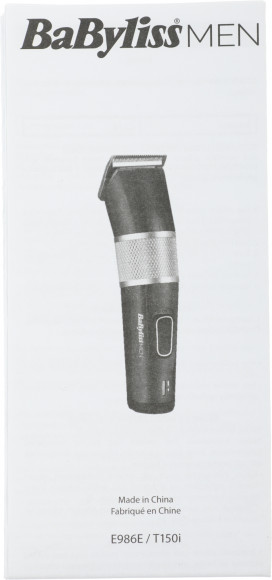 Машинка для стрижки Babyliss E986E черный (насадок в компл:8шт)