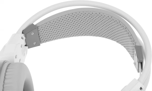 Наушники с микрофоном A4Tech Bloody G300 белый/серый 1.8м мониторные оголовье (G300 WHITE+GREY)