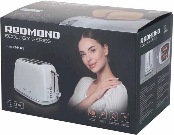 Тостер Redmond RT-M421 815Вт серый Тостер Redmond RT-M421 815Вт серый