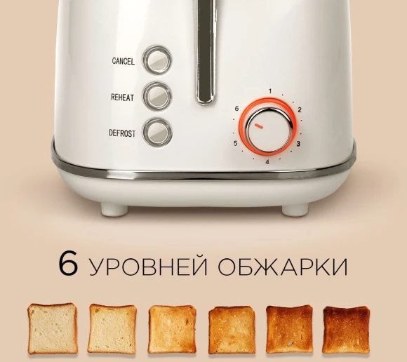 Тостер Redmond RT-M421 815Вт серый Тостер Redmond RT-M421 815Вт серый