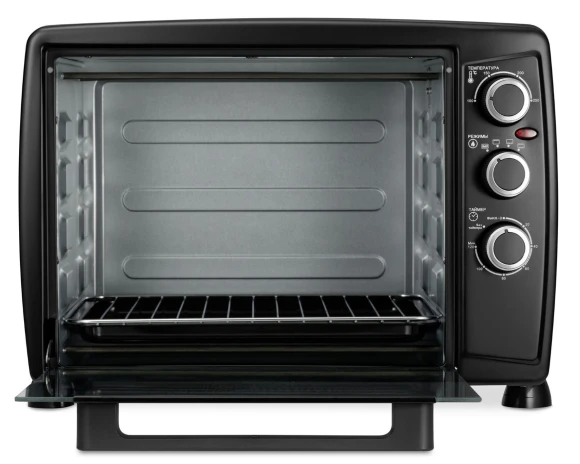 Мини-печь Starwind SMO2045 35л. 1500Вт черный/серебристый