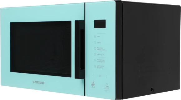 Микроволновая Печь Samsung MG23T5018AN/BW 23л. 800Вт мятный/черный