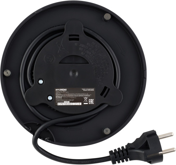 Чайник электрический Hyundai HYK-G3036 1.7л. 2200Вт черный/прозрачный корпус: стекло/пластик Чайник электрический Hyundai HYK-G3036 1.7л. 2200Вт черный/прозрачный корпус: стекло/пластик