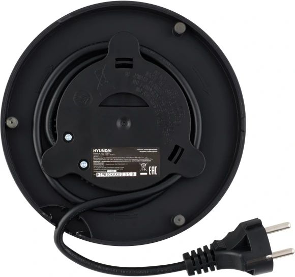 Чайник электрический Hyundai HYK-G3036 1.7л. 2200Вт черный/прозрачный корпус: стекло/пластик Чайник электрический Hyundai HYK-G3036 1.7л. 2200Вт черный/прозрачный корпус: стекло/пластик