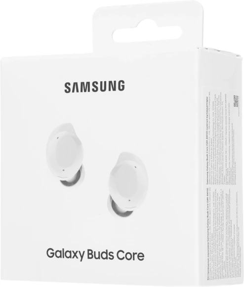 Гарнитура внутриканальные Samsung Galaxy Buds Core R410 белый беспроводные bluetooth в ушной раковине (SM-R410NZWACIS) Гарнитура внутриканальные Samsung Galaxy Buds Core R410 белый беспроводные bluetooth в ушной раковине (SM-R410NZWACIS)