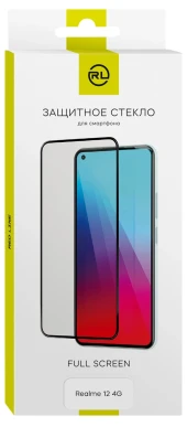 Защитное стекло для экрана Redline черный для Realme 12 4G 2.5D 1шт. (УТ000039355) Защитное стекло для экрана Redline черный для Realme 12 4G 2.5D 1шт. (УТ000039355)