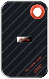 Накопитель SSD Netac USB-C 1000GB NT01ZX20II-1T0-32BK ZX20 II черный