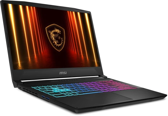Ноутбук MSI Katana 15 HX B14WFK-804XRU Core i7 14650HX 32Gb SSD1Tb NVIDIA GeForce RTX 5060 8Gb 15.6" IPS FHD (1920x1080) FreeDOS black WiFi BT Cam (9S7-1587C1-804)