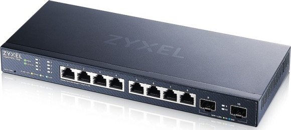 Коммутатор Zyxel NebulaFlex XMG1915-10E-EU0101F (L3) 8x2.5Гбит/с 2SFP+ управляемый