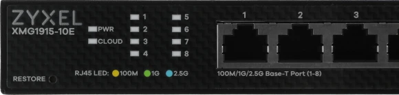 Коммутатор Zyxel NebulaFlex XMG1915-10E-EU0101F (L3) 8x2.5Гбит/с 2SFP+ управляемый