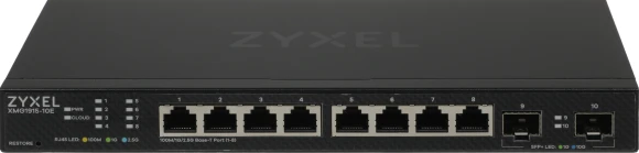 Коммутатор Zyxel NebulaFlex XMG1915-10E-EU0101F (L3) 8x2.5Гбит/с 2SFP+ управляемый