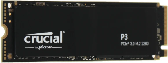Накопитель SSD Crucial PCIe 3.0 x4 4TB CT4000P3SSD8 P3 M.2 2280 Накопитель SSD Crucial PCIe 3.0 x4 4TB CT4000P3SSD8 P3 M.2 2280