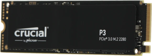 Накопитель SSD Crucial PCIe 3.0 x4 4TB CT4000P3SSD8 P3 M.2 2280 Накопитель SSD Crucial PCIe 3.0 x4 4TB CT4000P3SSD8 P3 M.2 2280