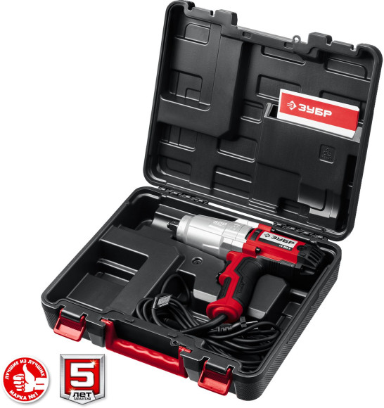 Гайковерт Зубр ГС-300 К 350Вт патрон:квад.1/2" (кейс в комплекте) Гайковерт Зубр ГС-300 К 350Вт патрон:квад.1/2" (кейс в комплекте)