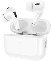 Гарнитура внутриканальные Hoco EW77 белый беспроводные bluetooth в ушной раковине (31792)