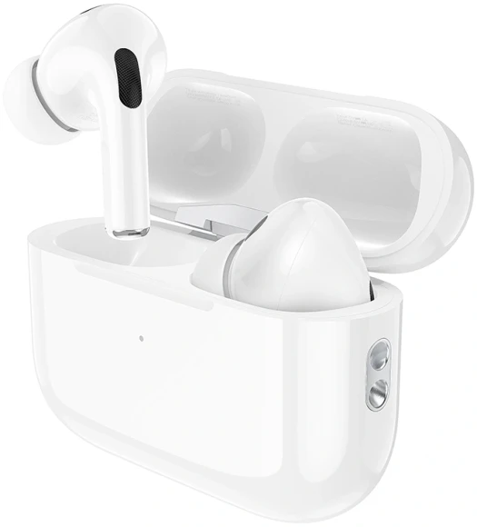 Гарнитура внутриканальные Hoco EW77 белый беспроводные bluetooth в ушной раковине (31792)