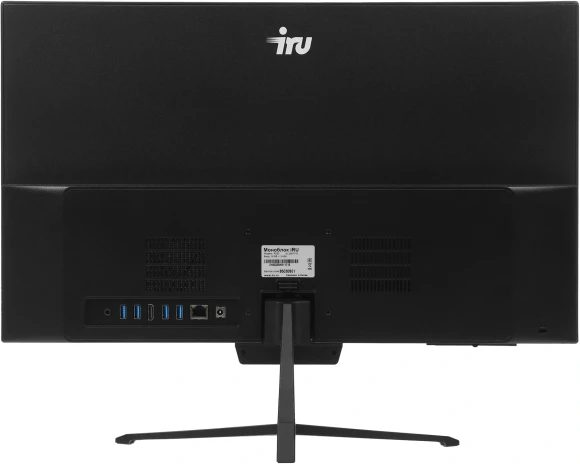 Моноблок IRU P233 23.8" Full HD i5 1235U (1.3) 16Gb SSD512Gb UHDG Windows 11 Pro 64 GbitEth WiFi BT 65W Cam черный 1920x1080
