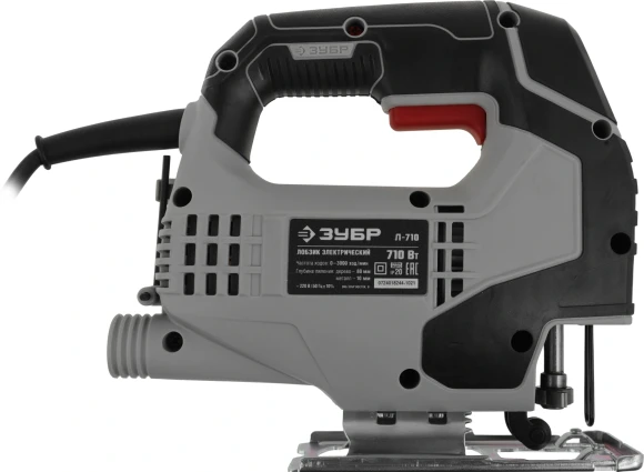 Лобзик Зубр Л-710 +1пил. 710Вт 3000ходов/мин от электросети