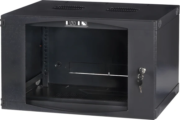 Шкаф коммутационный Lanmaster Next (TWT-CBWNG-9U-6X4-BK) настенный 9U 550x450мм пер.дв.стекл 60кг черный 15.5кг 494мм Шкаф коммутационный Lanmaster Next (TWT-CBWNG-9U-6X4-BK) настенный 9U 550x450мм пер.дв.стекл 60кг черный 15.5кг 494мм